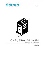Munters ComDry M160L User Manual preview