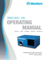 Munters drycool hd Operator'S Manual preview