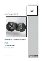 Munters EC50 Assembly Manual preview