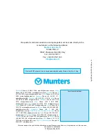 Preview for 45 page of Munters EC52 Manual For Use And Maintenance