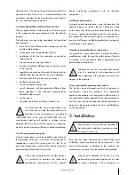 Preview for 5 page of Munters ED24 Manual For Use And Maintenance