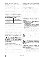 Preview for 6 page of Munters ED24 Manual For Use And Maintenance