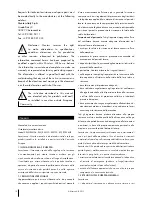 Preview for 10 page of Munters ED24 Manual For Use And Maintenance