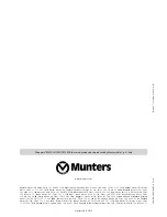 Preview for 16 page of Munters ED24 Manual For Use And Maintenance