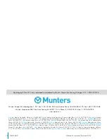 Preview for 10 page of Munters FH1709 Instruction Manual