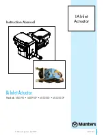 Preview for 1 page of Munters IA0090 Instruction Manual