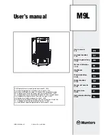 Preview for 1 page of Munters M9L User Manual