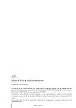 Preview for 2 page of Munters MFS36 Manual For Use And Maintenance