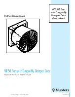 Предварительный просмотр 1 страницы Munters WF50 Series Instruction Manual