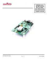 Murata DNT90M Series Integration Manual предпросмотр