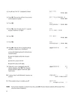 Предварительный просмотр 22 страницы Murata F-30 Operating Instructions Manual