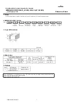 Murata GRM0225C1E6R1CDAE Series Reference Sheet предпросмотр