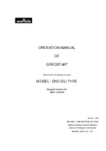 Murata GYROSTAR ENC-03JA Operation Manual preview