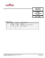 Murata HN-210D User Manual предпросмотр