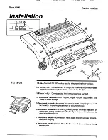 Preview for 10 page of Murata M-1400 Operating Instructions Manual