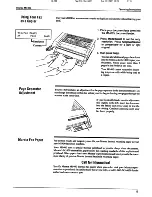 Preview for 16 page of Murata M-1400 Operating Instructions Manual