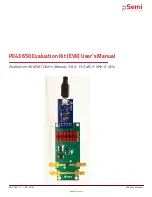 Murata PSemi PE43650 User Manual предпросмотр