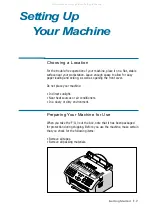 Preview for 20 page of Muratec f-110 Operating Instructions Manual