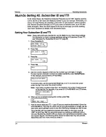 Preview for 26 page of Muratec F-76 Operating Instructions Manual