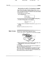 Preview for 22 page of Muratec F-85 Operating Instructions Manual