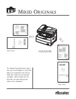 Preview for 14 page of Muratec Fax MFX-1430D Product Demonstration Kit