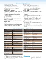 Preview for 2 page of Muratec MFX-1350 Specifications