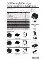 Preview for 2 page of Muratec MFX-1450 Features Manual