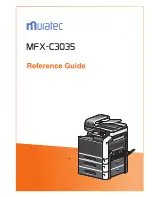 Preview for 1 page of Muratec MFX-C3035 Reference Manual