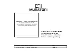 Preview for 1 page of MURATORI Z.I.GB.F.D. Use And Maintenance Manual