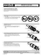 Preview for 7 page of Murdock A1311408F Installation & Maintenance Instructions Manual