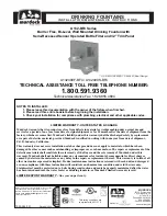 Murdock A132 8-BF4 Series Installation & Maintenance Instructions Manual preview