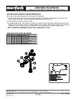 Предварительный просмотр 10 страницы Murdock A132-VR Series Installation & Maintenance Instructions Manual