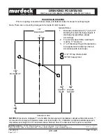 Предварительный просмотр 3 страницы Murdock A151.8-VR Series Installation & Maintenance Instructions Manual