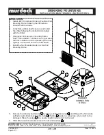 Предварительный просмотр 5 страницы Murdock A151.8-VR Series Installation & Maintenance Instructions Manual