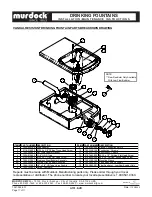 Предварительный просмотр 11 страницы Murdock A151.8-VR Series Installation & Maintenance Instructions Manual