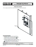 Предварительный просмотр 4 страницы Murdock A151-VR-BF4 Series Installation & Maintenance Instructions Manual