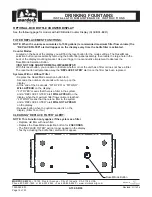 Preview for 15 page of Murdock A152 8-BF4 Series Installation & Maintenance Instructions Manual