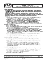 Предварительный просмотр 8 страницы Murdock A171 Series Installation And Maintenance Instructions Manual