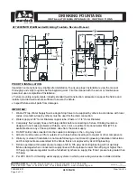 Предварительный просмотр 3 страницы Murdock A172-FG-VR-WF1 Installation & Maintenance Instructions Manual