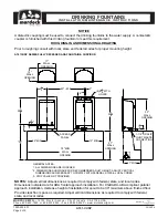 Предварительный просмотр 2 страницы Murdock A18040000-CUSP Installation And Maintenance  Instruction