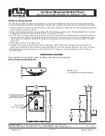 Предварительный просмотр 2 страницы Murdock H2O To Go BF15 Series Installation & Maintenance Instructions Manual