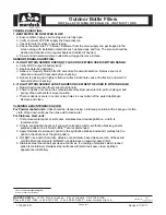 Preview for 5 page of Murdock M-OBF4 Installation & Maintenance Instructions Manual