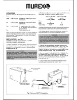 Preview for 7 page of Murex SABRE-ARC 35i/PT-50 Operating Manual