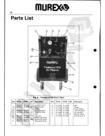 Preview for 12 page of Murex Tradescut 10S Instruction Manual And Parts List