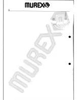 Preview for 14 page of Murex Tradescut 10S Instruction Manual And Parts List