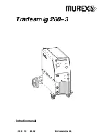 Предварительный просмотр 1 страницы Murex Tradesmig 280?3 Instruction Manual