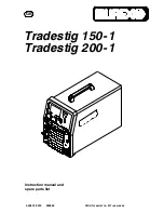 Murex Tradestig 150-1 User Manual preview