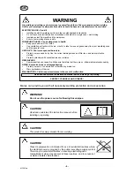 Preview for 4 page of Murex Tradestig 150 Instruction Manual And Spare Parts List