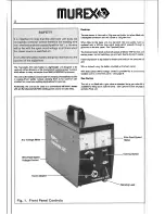 Preview for 2 page of Murex Transmatic AVC Operating Manual