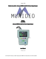 Murideo Fresco SIX-A User Manual предпросмотр